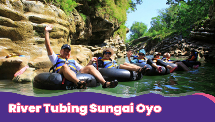 River Tubing Sungai Oyo - Dewa Bejo