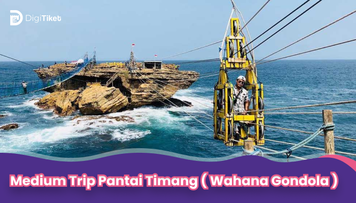 JPS Medium Pantai Timang - Ngetun - Nglambor - Include Wahana Gondola Pantai Timang