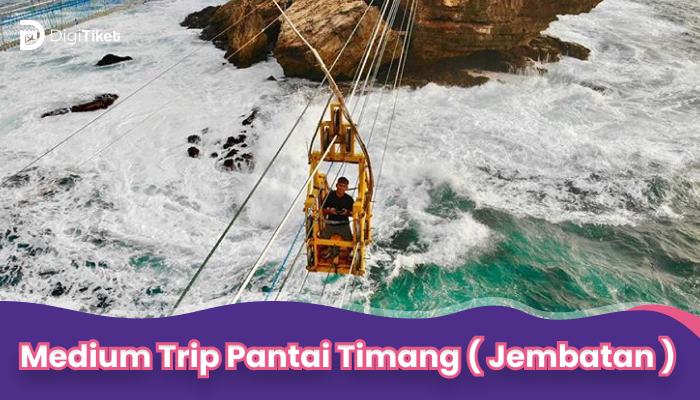 JPS Medium Pantai Timang - Ngetun - Nglambor  - Include Wahana Jembatan Pantai Timang