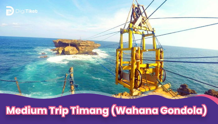 JPS Medium Trip Timang - Siung - Nglambor  Include Wahana Gondola Pantai Timang